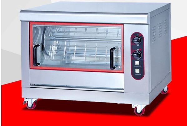 

газовый шашлык однослойная ротационная печь жареная курица, гусь жареный голубь печь