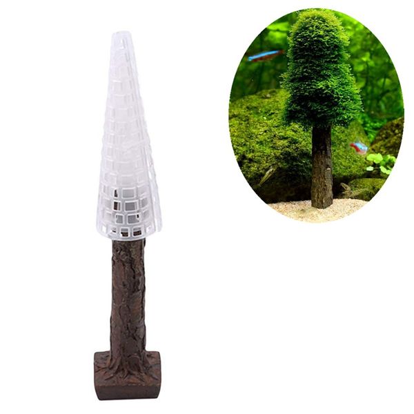 

aquarium tank landscape simulation xmas moss christmas tree plant grow aquarium decoration supplies