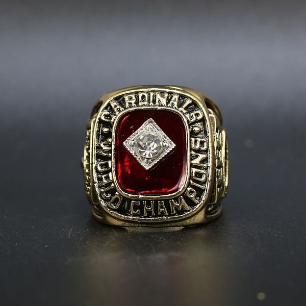 

st. louis 1982 cardinal s world baseball championship ring sport souvenir fan promotion gift wholesale in, Golden;silver