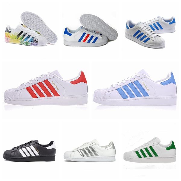 

asus1a men's shoes for women's shoes shoe laser dazzle colour superstar shell head casual shoes size36-44