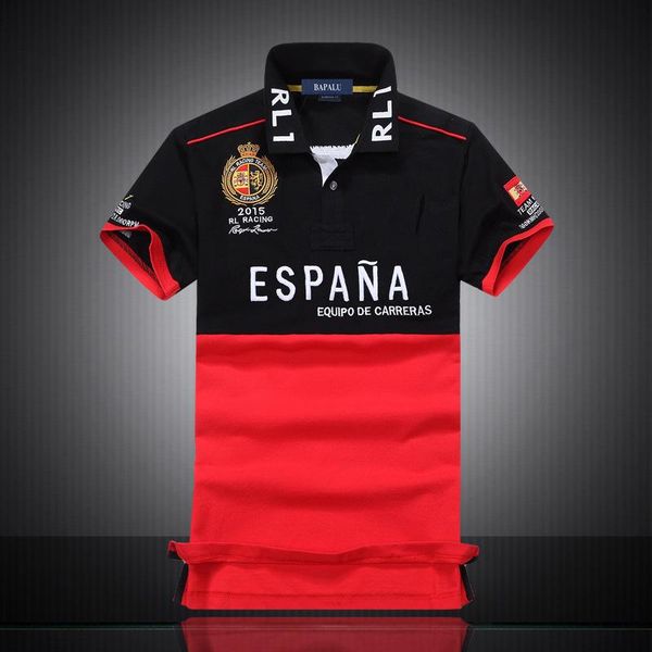 

бренд высокого качества poloshirt мужчин с коротким рукавом top мода качество новые цвет коробки логотип crew neck футболки лето новых женщи, White;black