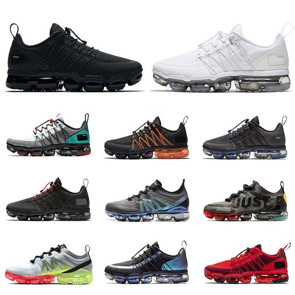 

air&nbspvapormax&nbsprun utility mens womens running shoes cpfm x designer sneakers triple black white gold medium olive racer trainer