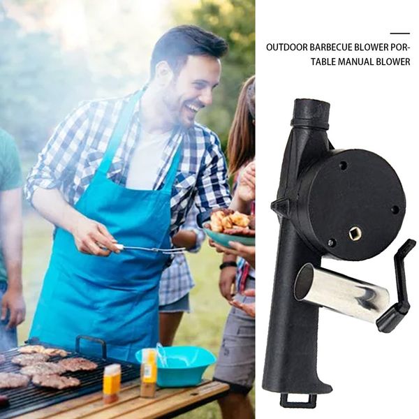 

outdoor barbecue blower fan hair dryer portable manual blower hand blower barbecue tool outdoor bbq tools