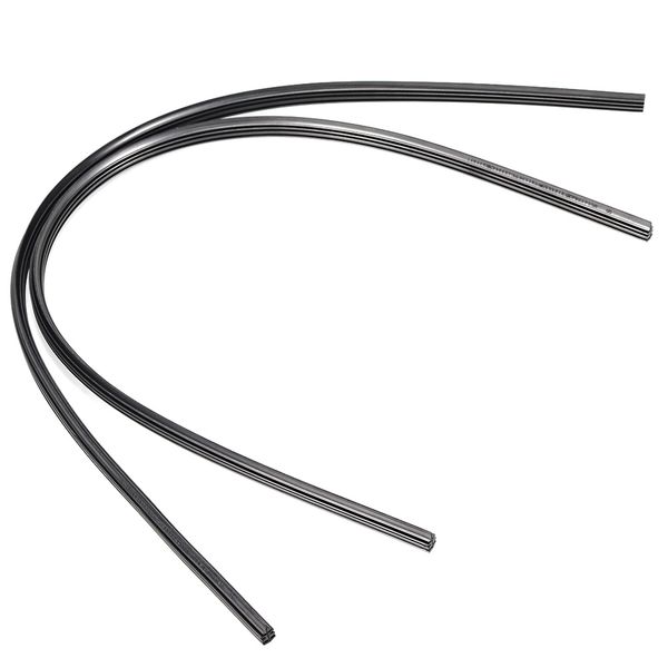 

2pcs 28" 6mm rubber wiper blade refill universal car rubber frameless refills