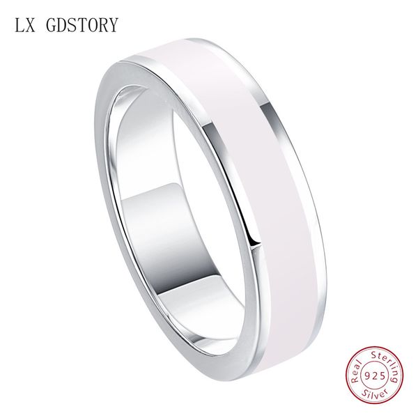 

fashion 925 silver rings for women engagement ring fine jewelry simple silver jewelry ring set wedding rings accessories, Golden;silver