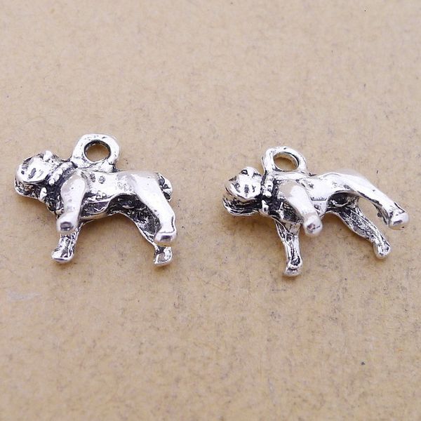 

a3762 ancient silver 100/ package alloy puppy ornaments parts diy ornaments parts 1.8 g, Bronze;silver