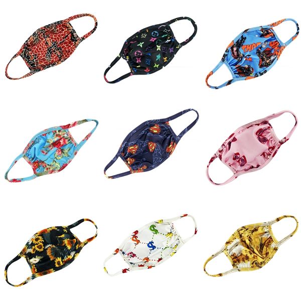 

новый конструктор printed маска моющийся luxury анти dust face эр пыле езда спорт anti-л многоразовый рот ice si # 817, Black