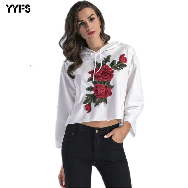 

easy large shirt 2019 code women's wear straight tube sleeve embroidery flower even hat guard bottoming female t shirts, Gray;blue