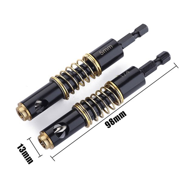 

window hinge 2pcs self centering door drill bit wood plastic hole opener woodworking tools dc120