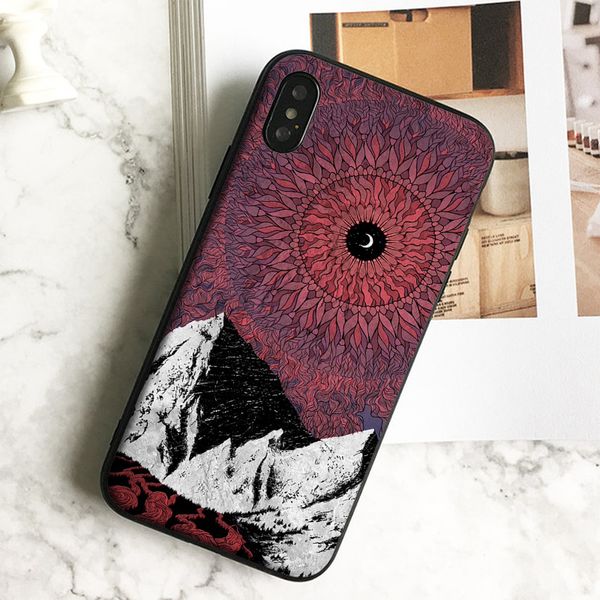 

fundas luxury mandala коллаж телефон чехол для iphone 11 pro xs max хг 8 7 6s plus 5 se case soft black tpu силиконовый чехол