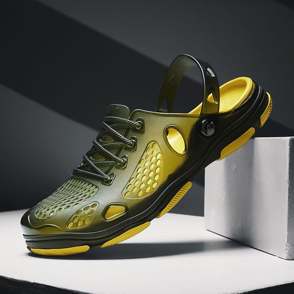 

original classic garden flip flops quick drying water shoes men sport summer beach aqua slipper outdoor sandals metallic shoes