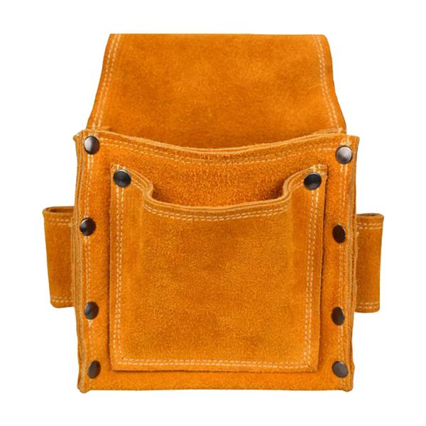 

multi-purpose carpenter yellow cowhide tool