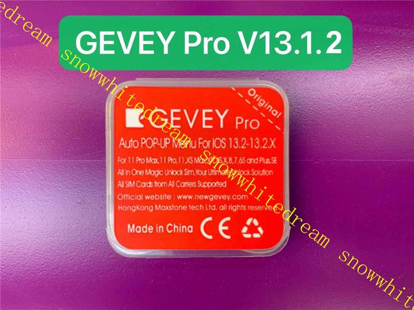 

gevey pro v13 iccid+mnc unlock card for iphone11 pro max xs max xr xs 8 7 6 4g ios 13.1.2