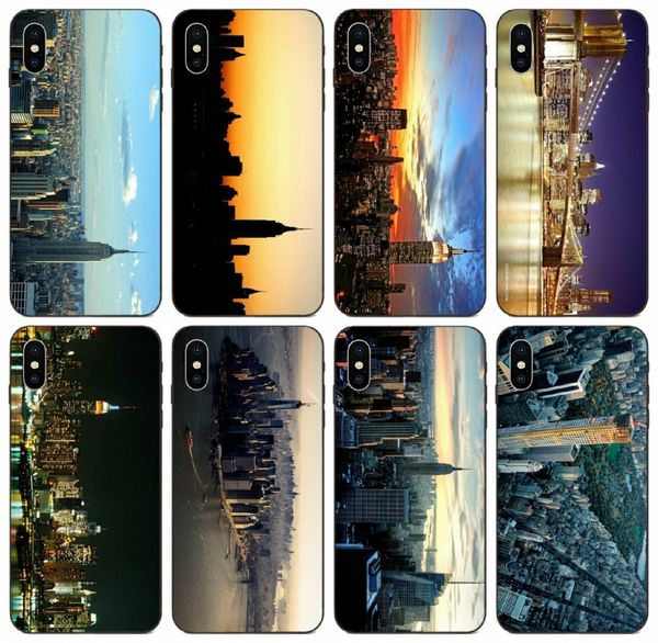 

tongtrade] new york city skyline case for iphone 11 pro x xs max xr 8s 8 7s 7 plus samsung a7 huawei p20 p30 lite htc one m9 brand new case