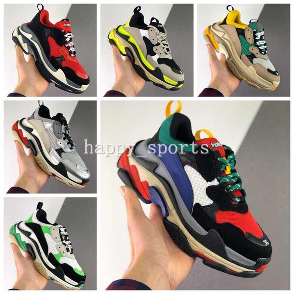 

2020 triple s paris 17fw platform men women sneakers balck white trainers fashion luxury designer shoes 36-45