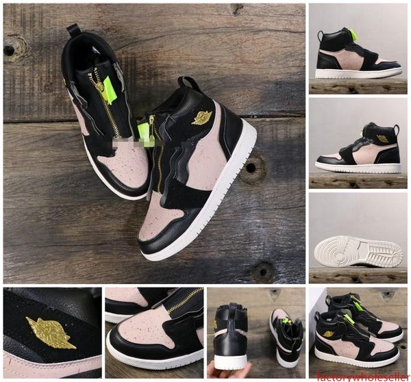 

1s aq3742 001 high zip silt red basketball shoes i sneakers boots men women boot sneaker trainers gym sport shoe trainer