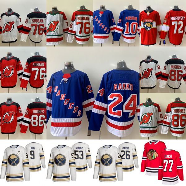 

Buffalo Sabres 50th Season Third Jersey Jack Eichel Jeff Skinner Rasmus Dahlin Kaapo Kakko Artemi Panarin Devils Jack Hughes