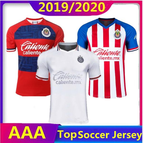 

2020 chivas third white soccer jersey 2019 guadalajara mexico liga home away 3rd club football shirt maillot maglia, Black;yellow