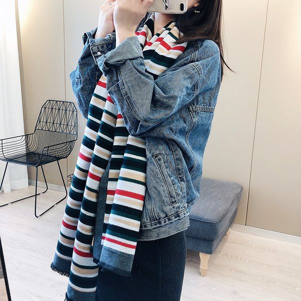

wholesale- scarf 2019 new colored plaid pattern pineapple air-conditioning warm dual-use shawl lady luxury gift 180 * 70cm, Blue;gray