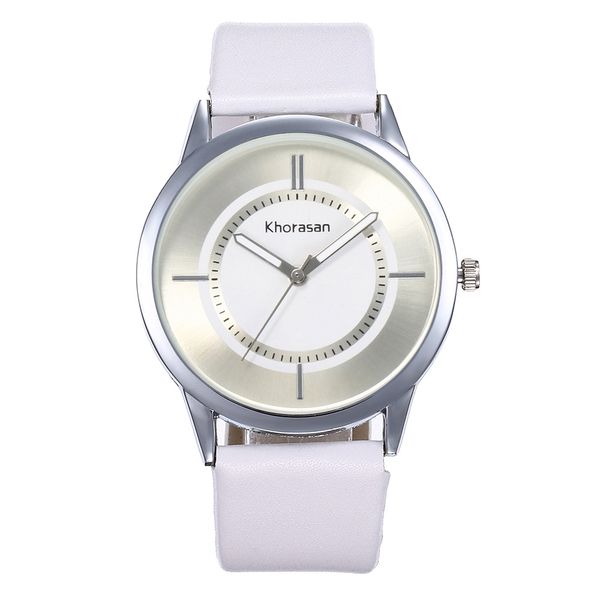 

new women casual watches leather strap watch luxury ladies quartz analog wristwatches clock valentine gift reloj, Slivery;brown