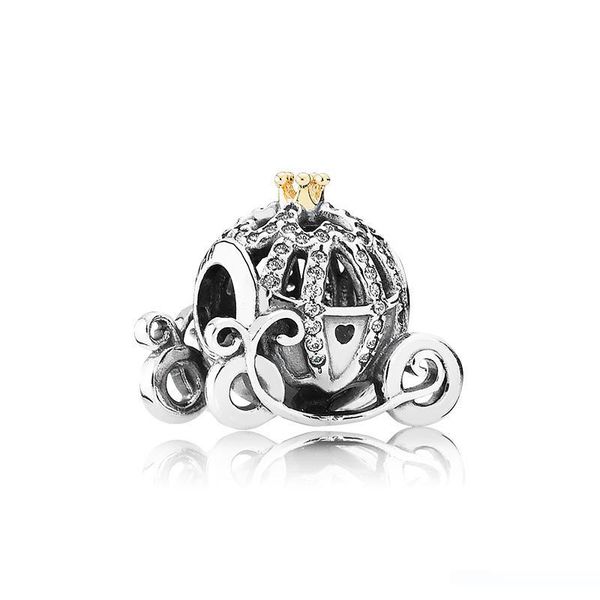 

925 sterling silver jewelry accessories charms original box for pandora vintage car beads charm jewelry bracelet diy making, Bronze;silver