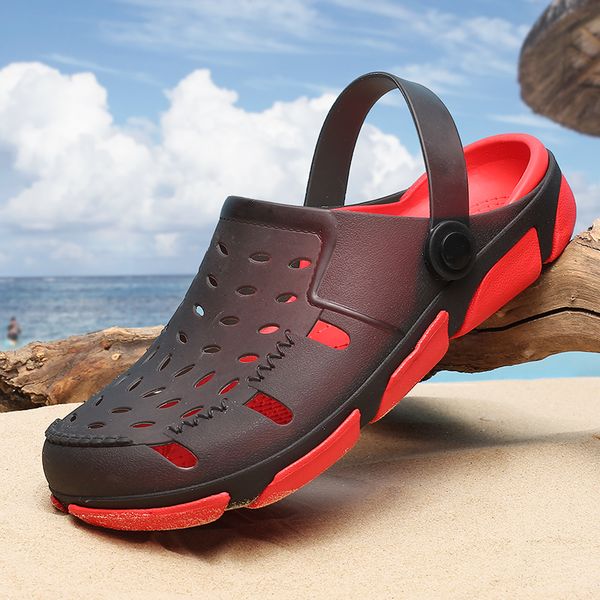 

original classic clogs garden flip flops water shoes men summer beach aqua slipper outdoor swimming sandals mouse stripe shoes