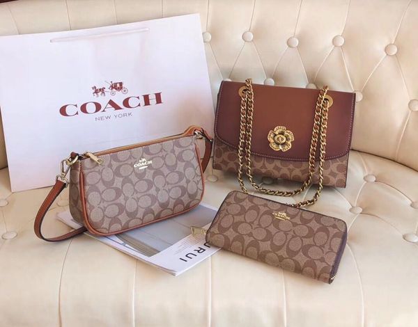 

2020 three-piece fashion new designers handbag classic selling style real cow high leather tote bag shoulder shopping--10