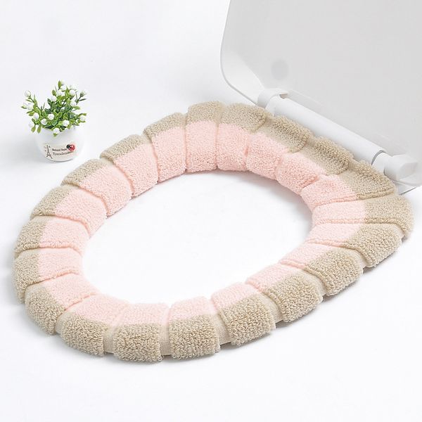 

universal warm soft heated washable toilet seat cover mat for home decor closestool mat seat case bathroom toilet lid cover