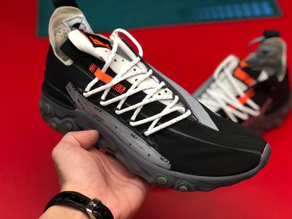 

2019 riya react wr ispa driver series deconstruction function leisure casual shoes urban function future, 36-45, Black