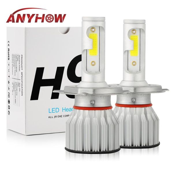 

2 pieces lampada h4 h7 led car headlight bulbs 12v 8000lm 6000k lamp h1 9005 hb3 9006 hb4 h8 h9 h11 auto car light bulbs