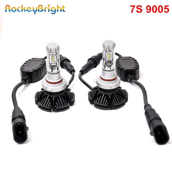 

rockeybright h7 led headlight bulbs h8 h9 h11 h16 9005 h10 9006 for i351 led lamp 12000lm 50w 7s zes car headlights