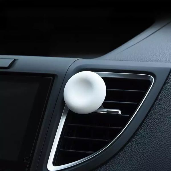 

practical car fragrance aroma diffuser natural diatomaceous aromatherapy air freshener magnets vent clip design for auto office vt1465