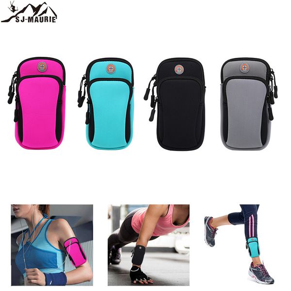 

sports accessoires fitness running mobile-phone-arm-bag for iphone x 8 8p / 7/8/6/x samsung s9 s8 plus sport accessories