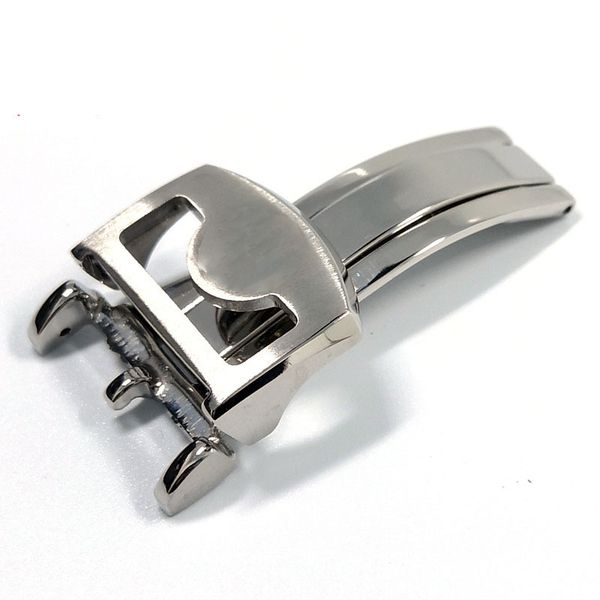

high-grade solid folding buckle butterfly buckle portuguese pilot watch clasp buckle fix tool replacement for watch