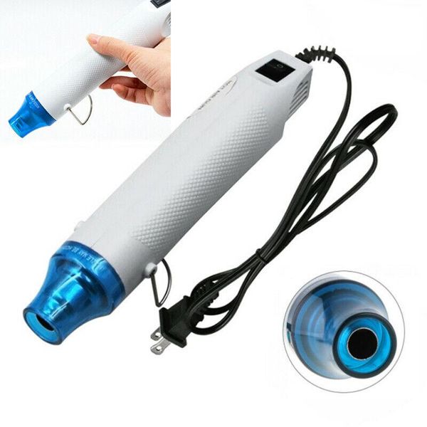 

1pc 110v electric air gun heat gun with supporting seat diy tool heat us plug phone repair tool hair dryer soldering