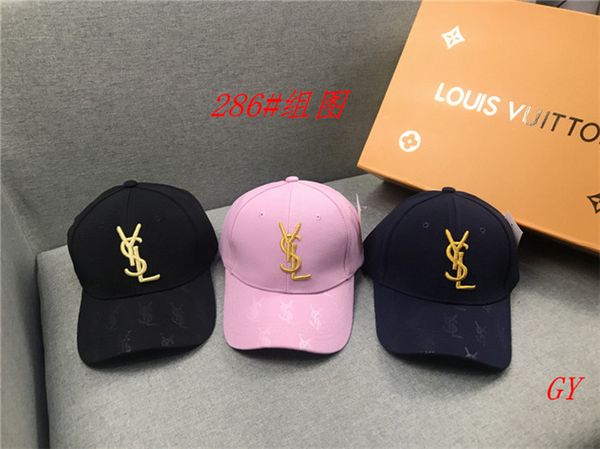 

selling hat embroidered letters adjustable hat 2019 summer men and women curved baseball cap sun visor 19, Blue;gray