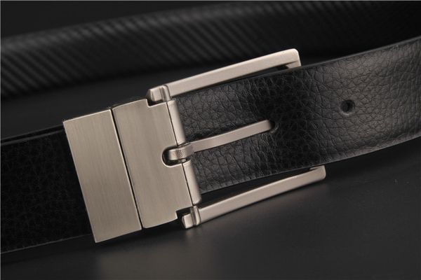 

fashion buckle designer belts men women men's real leather belt ceinture homme mens belts luxury waistband, Black;brown