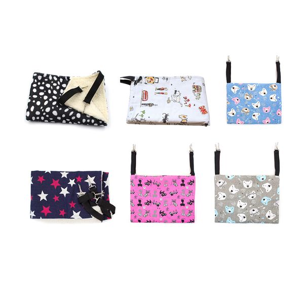 

cat hammock toys warm hanging cat bed mat soft winter hammock pet kitten cage bed cover cushion 35*52cm
