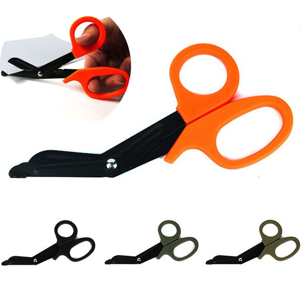 

2018 EDC Gear Tactical Rescue Scissor Tool Trauma Gauze IFAK Emergency First Aid Shears Paramedic Bandage Rescate Outdoor Gadgets G672F
