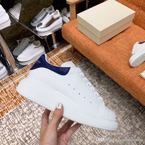 

luxury sneakers 2020 new mens dress shoes mens casual loafers tennis shoes for men and women of size 35-45 with box, Black