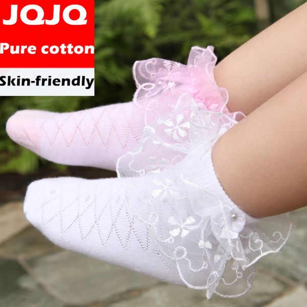 

2 pairs/lot baby cute lace girls socks children princess pure cotton hosiery in 3,4,5,6,7,8,9,10 years old a, Pink;yellow