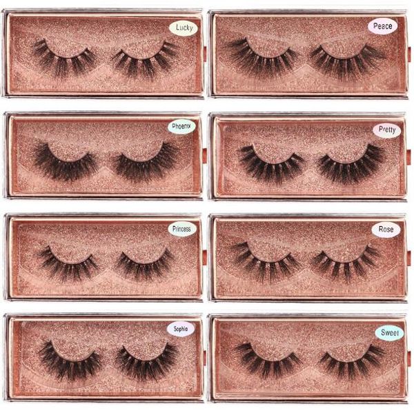 

cruelty real mink hair eye lashes with luxury gift false eyelashes packaging