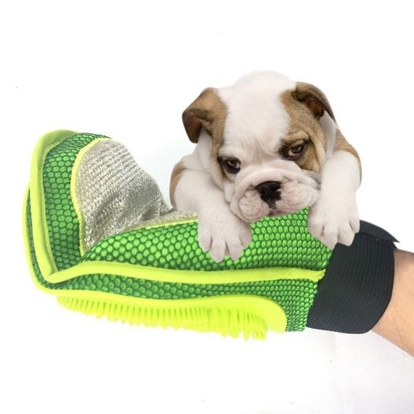 

cat pet dog fur grooming groom glove mitt brush comb massage bath hair removal gloves combs brushes grooming gloves for cats dog dog groomin