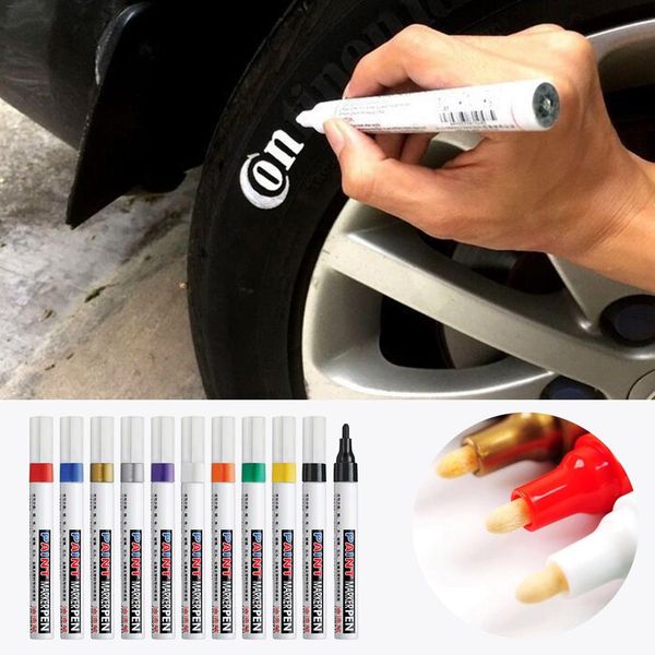 

car paint pen graffiti paint pen oily tire touch up graffiti sign in g0971