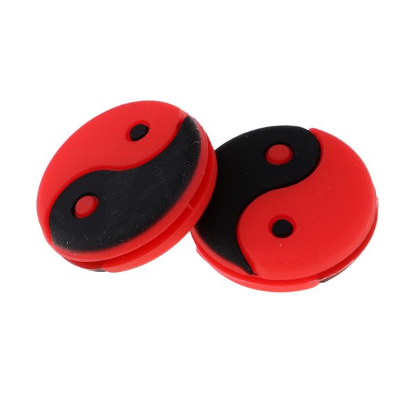

pack 2 tai chi round shock absorber vibration dampeners for tennis squash racquet