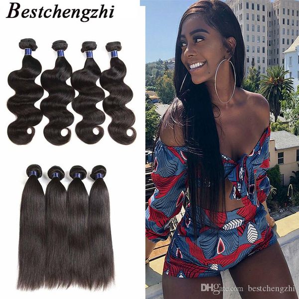 

brazilian straight body wave virgin hair weft brazilian virgin human hair brazilian virgin hair deep water wave human weave on sale, Black;brown