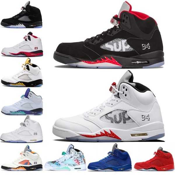 

Горячий Новый 5 5s Wings International Flight Мужская Баскетбольная Обувь Красный Синий Замша Белый Черный Виноград мужчины спортивные кроссовки дизайнер кроссовки США 7-13