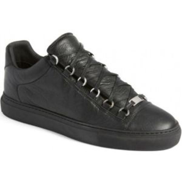 

shoes men women fashion socks shoes arena lace up sneaker shoes outdoors race runner genuine leather big size 35-47, Black