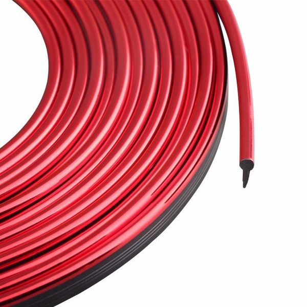 

5 meters car diy interior mount strip styling door center console trim moulding