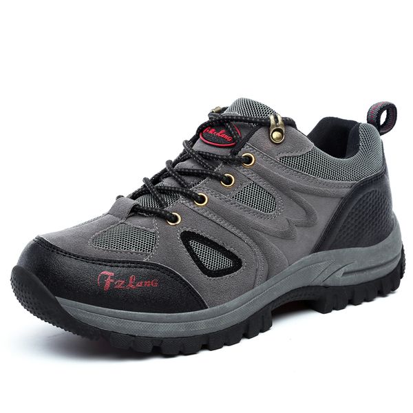 

winter ankle snow men boots leather warm waterproof genial leather footwear safety work shoes work shoes big size, Black